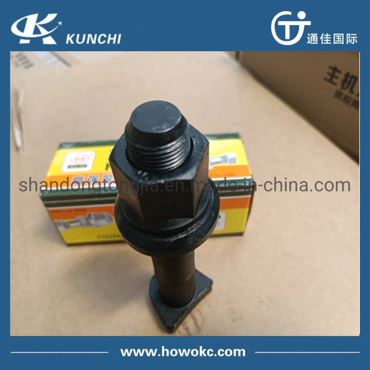Sinotruk HOWO Weichai Truck Spare Parts Shacman Foton Heavy Truck Chassis Part Factory Price Wg9112340123 Rear Wheel Bolt for Sinotruk Spare Parts