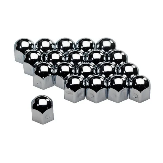 Factory Design Various Sizes Hex Hub Truck Wheels Nut Covers 