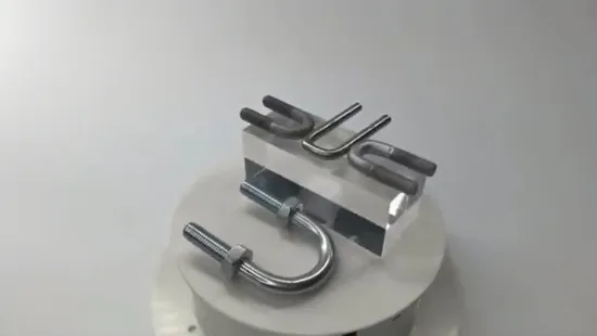 High Tensile DIN3570 Carbon Steel Zinc Plated Stainless Steel U Bolt with Nut Truck U Bolt Trailer U Bolt Galvanized U Shaped Bolt