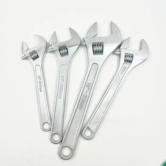 Heavy Duty Good Material Wide Spanner Opening Adjustable Impact Wrench Set 