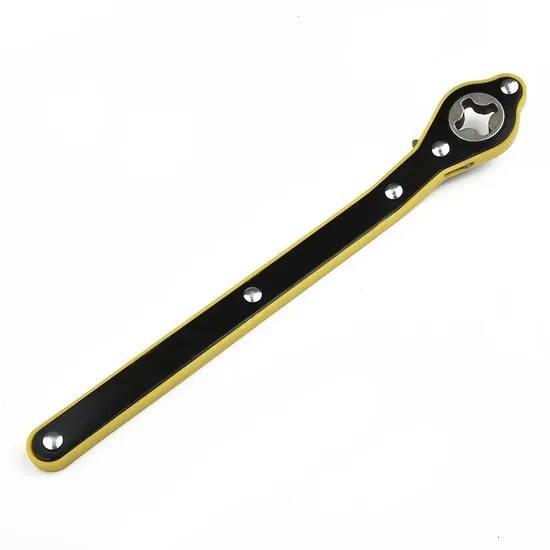 Jack Ratchet Wrench Scissor Jack Garage Tire Wheel Lug Wrench Handle Labor