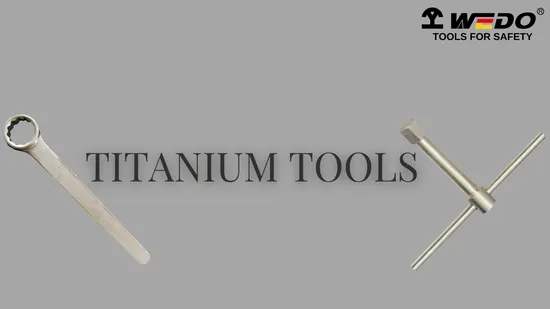 WEDO Spanner Titanium Striking Open Wrench 100% Anti