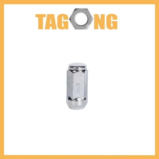 Durable 40cr Wheel Nut with Dacromet Finish for Trucks 